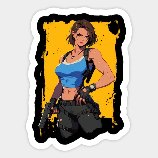 jill Sticker by dubcarnage